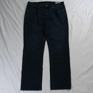 Buffalo David Bitton 34 x 30 Jackson-X Straight Stretch Dark Denim Denim Jeans‎